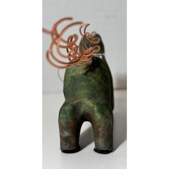 Raku Spirit Pony Horse Signed by Artist Jeremy Diller Horse Clay Folk Art - Picture 6 of 6